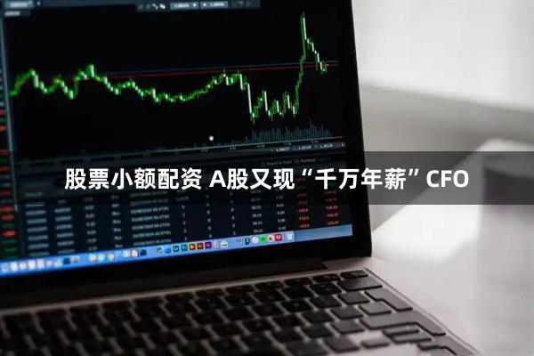 股票小额配资 A股又现“千万年薪”CFO